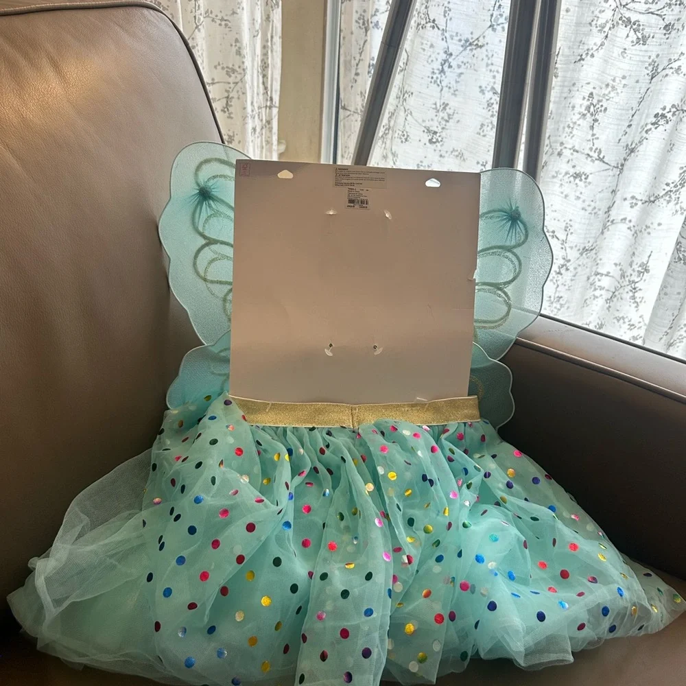 Claire's Club Blue Butterfly Colorful Polkadots Dress Up Set - 3 Pack